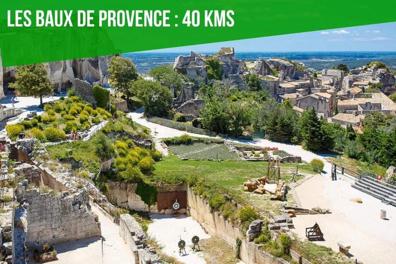Apartamento Au Coeur Des Platanes - Parking Gratuit Sous-Terrain - Clim - Balcon Aviñón Exterior foto